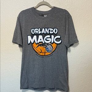 Blue 84 Orlando Magic Gray Basketball Tee Shirt. NWT. Size M.